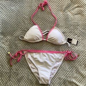 Juicy Couture White bikini